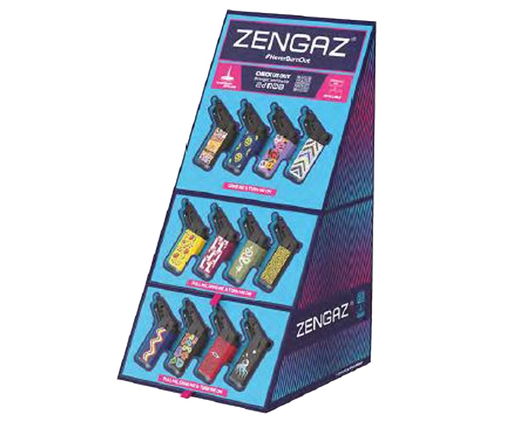 Aansteker Zengaz ZL19 Seven Jet Cube Display V1