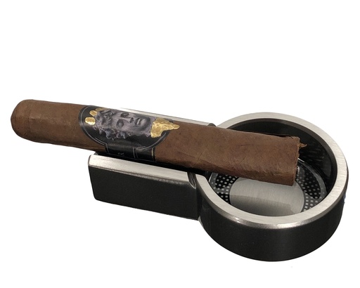 Ashtray Cigar Metal Gun 11cm