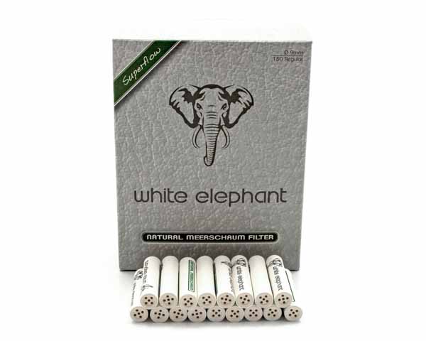 Filter White Elephant Natural Meerschaum In 150 9mm
