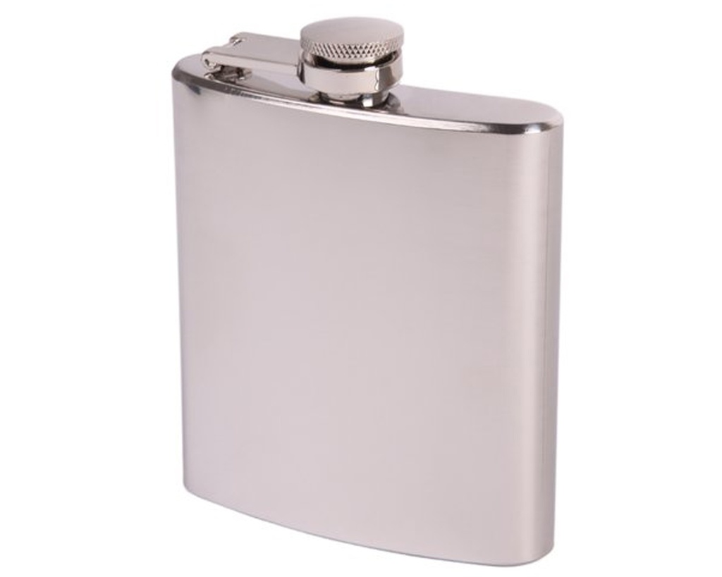 Hip Flask Chrome 6oz