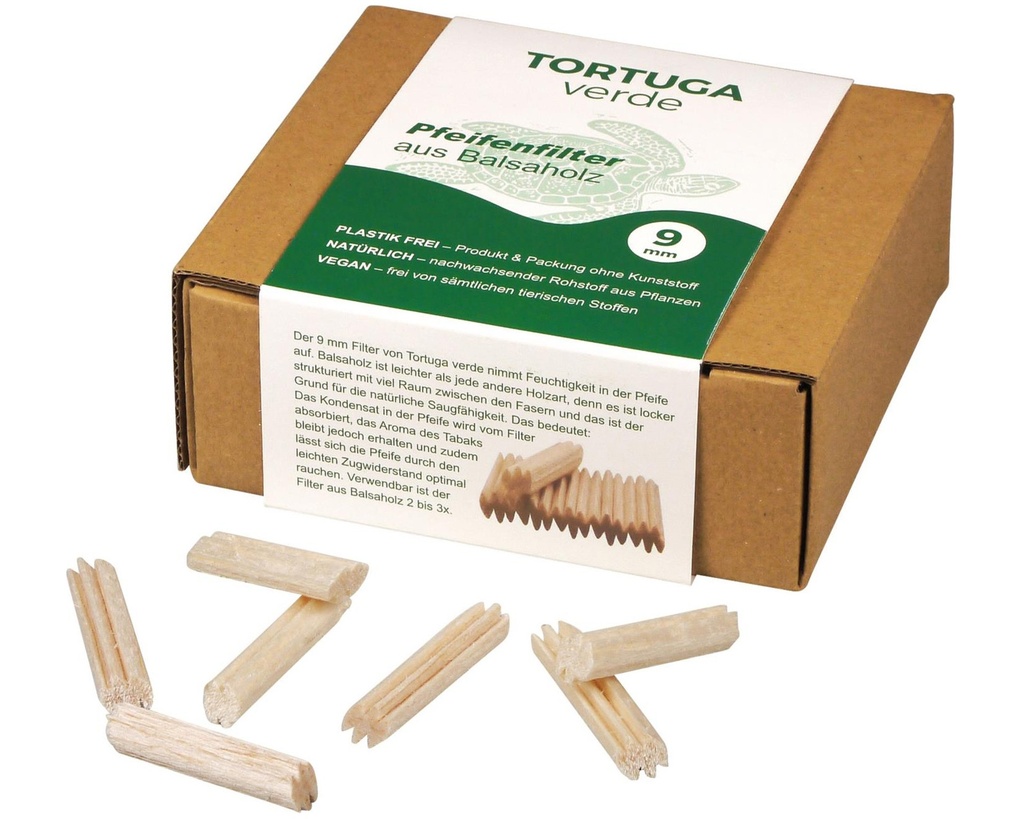 Filtres Balsa Tortuga Verde 9mm 110pcs