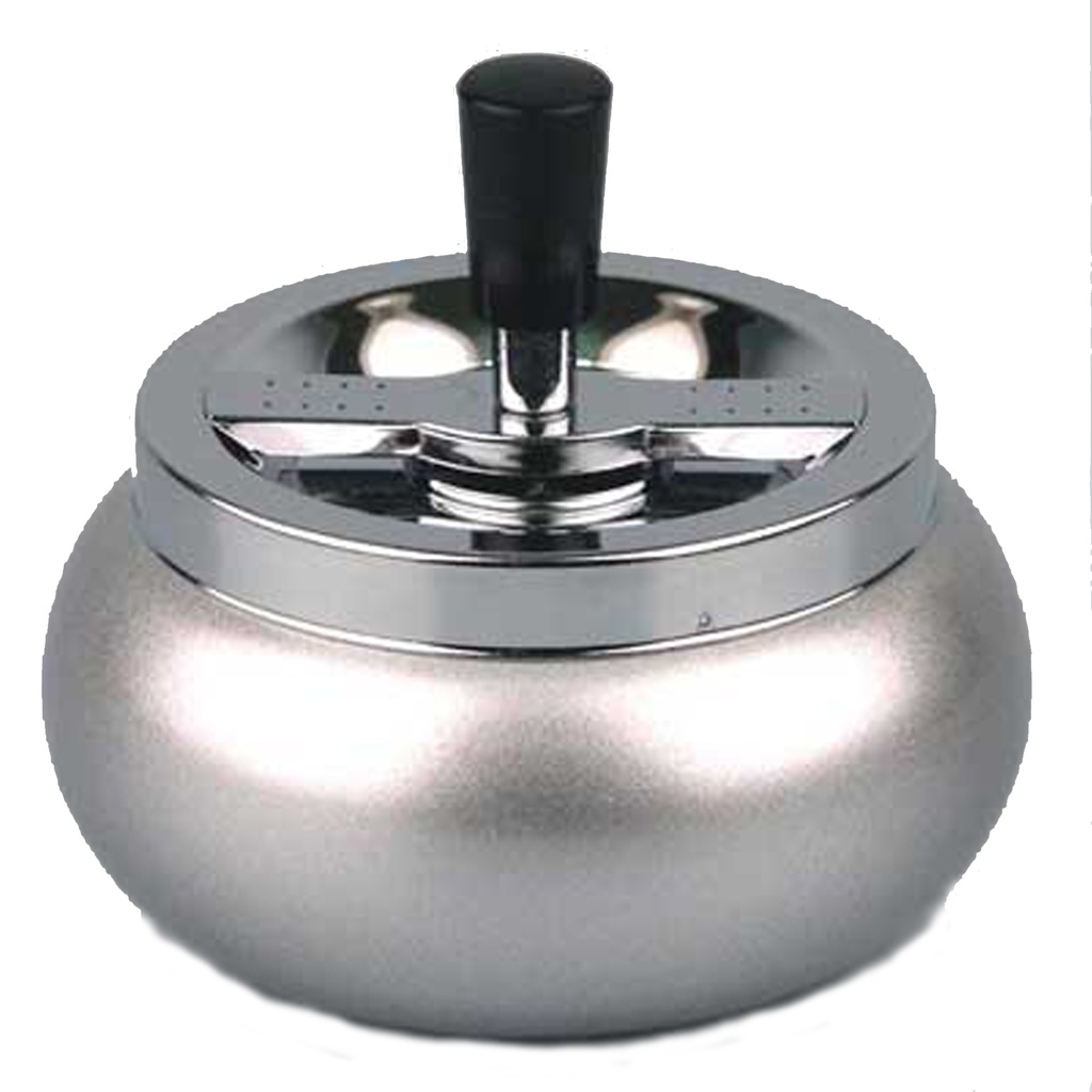 Ashtray Bulb Silver 13cm