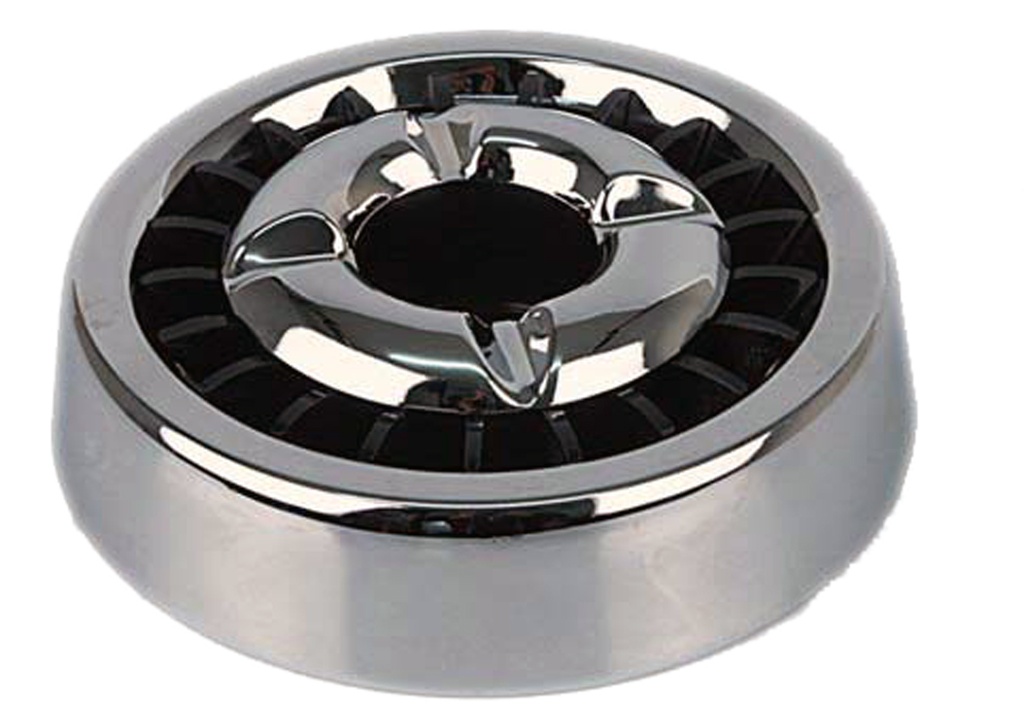 Ashtray With Dovers Chrome