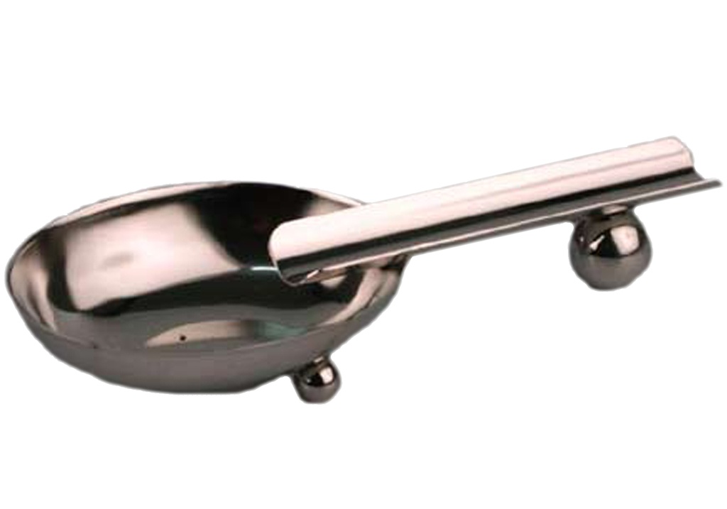 Ashtray Cigar Metal Spoon 16cm