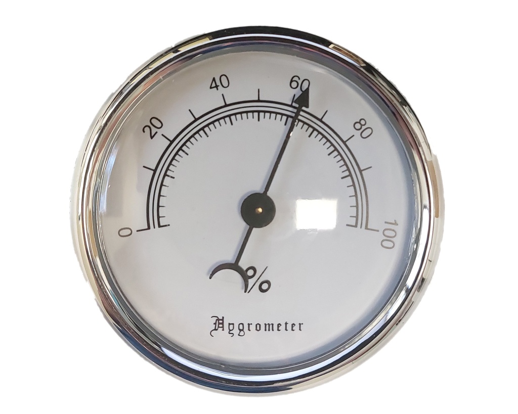 Hygrometer Chrome 73mm For 563151