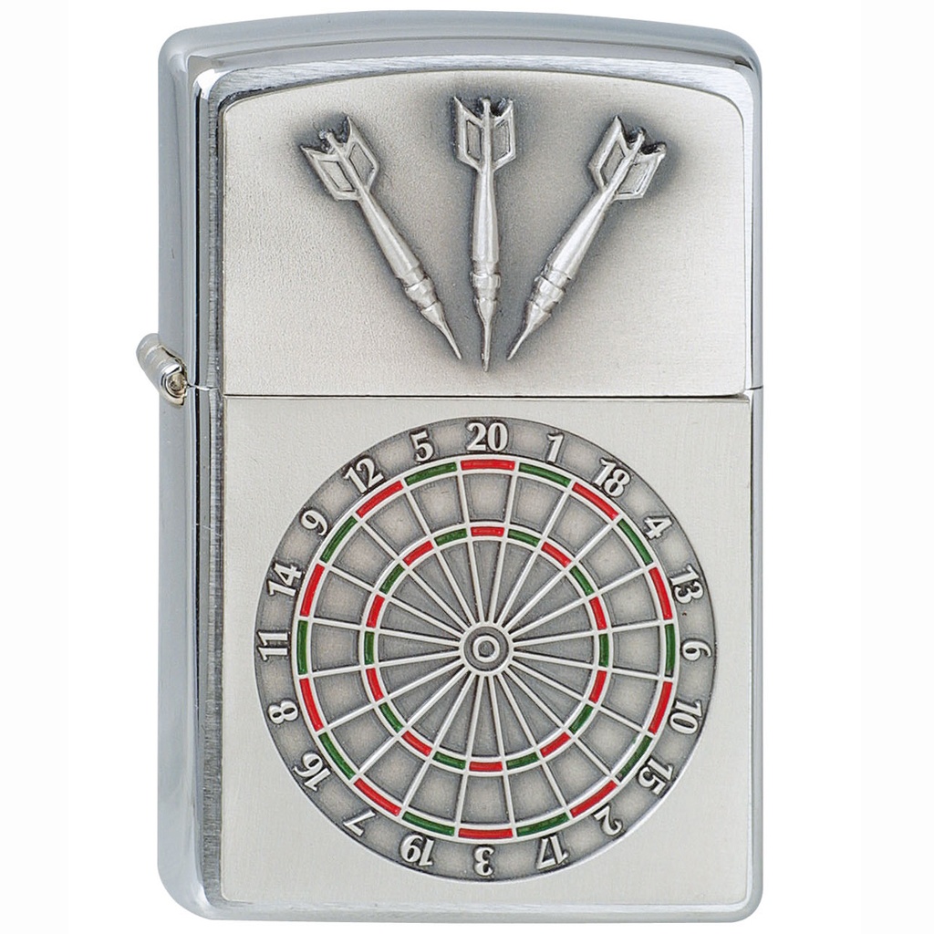 Briquet Zippo Dartboard Emblem