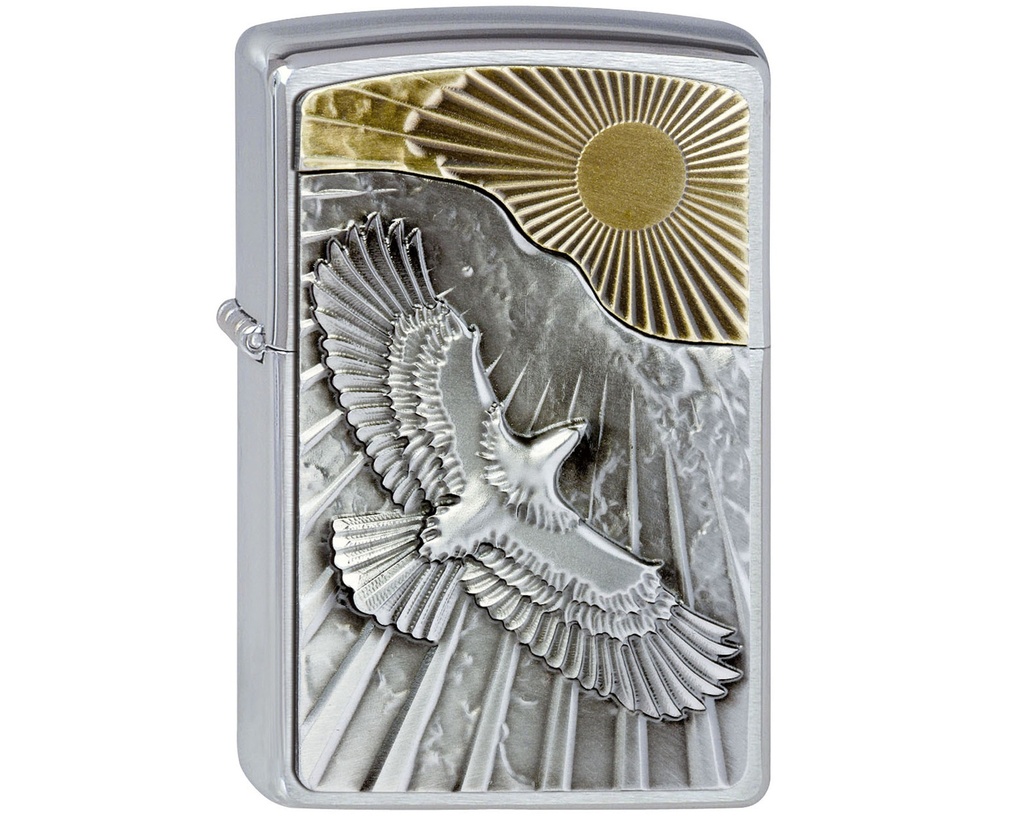 Aansteker Zippo Eagle Sun-Fly Emblem