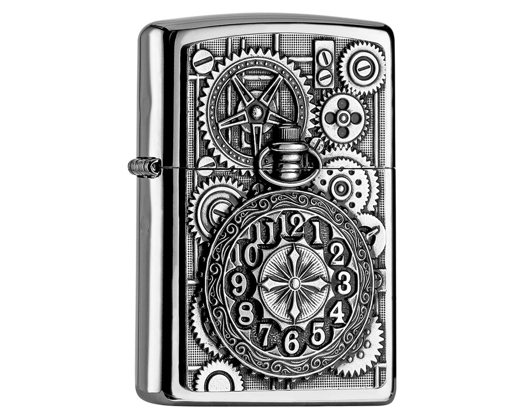 Briquet Zippo Pocket Watch 