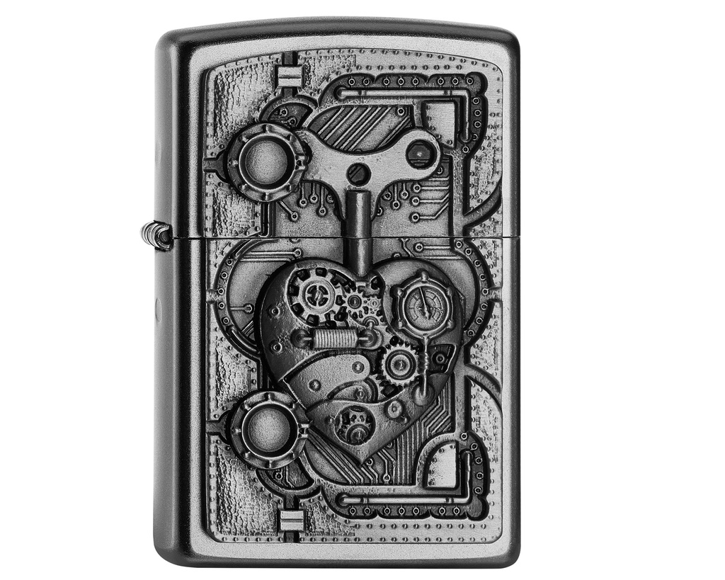 Briquet Zippo Steampunk Heart