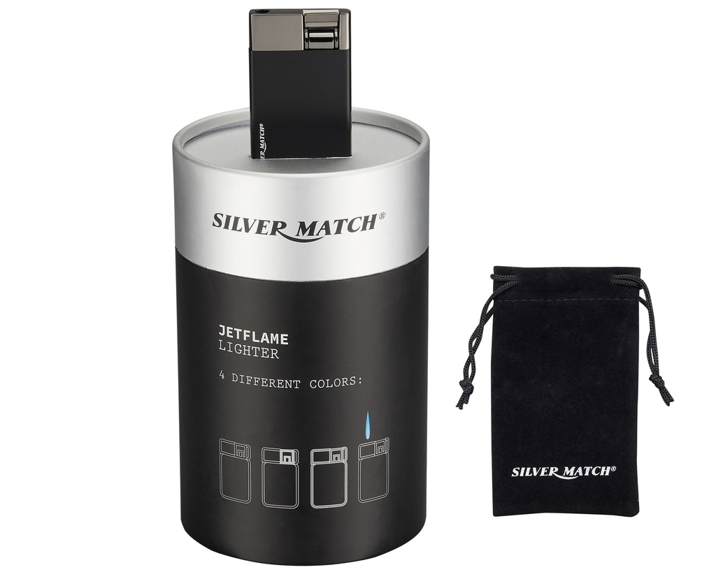 Briquet Silver Match Oslo Jet