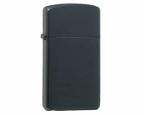 Briquet Zippo Black Matte Slim