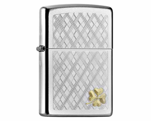 Briquet Zippo Argyle Clover