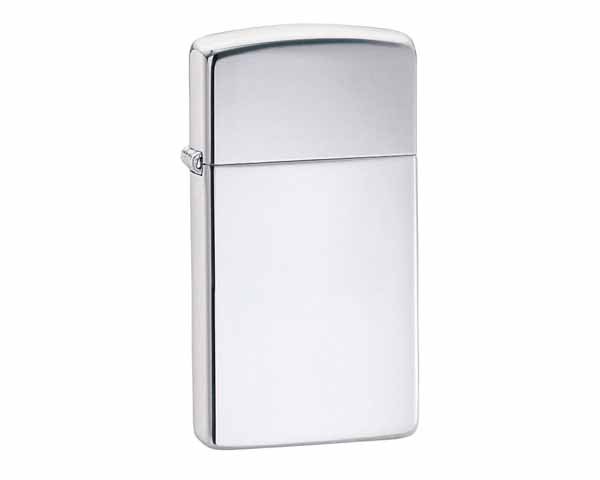 Aansteker Zippo Chrome High Polished Slim