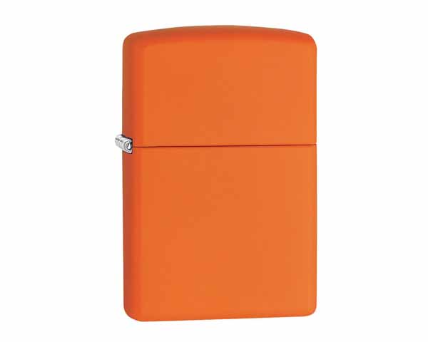 Briquet Zippo Orange Matte