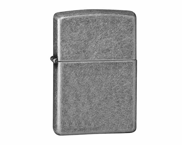 Briquet Zippo Antique Silver