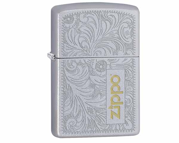 Briquet Zippo Venetian Two Tone with Zippo Logo