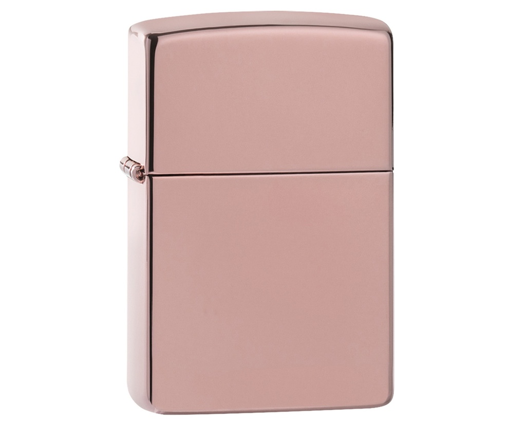 Briquet Zippo Reg High Polished Rose Gold