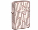 Aansteker Zippo Abstract Laser Design with Zippo Logo