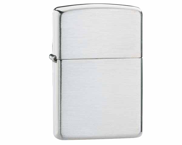 Briquet Zippo Armor Brushed Sterling Silver