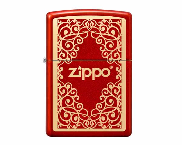 Lighter Zippo Ornamental Design with Zippo Logo