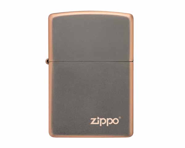 Aansteker Zippo Rustic Bronze with Zippo Logo