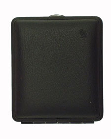 Cigarette Pouch VH 520 Leather Black Nappa Black 18ks