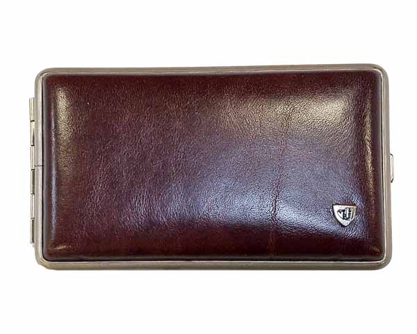 Cigarette Pouch VH 530 Leather Chrome Brown 14sks