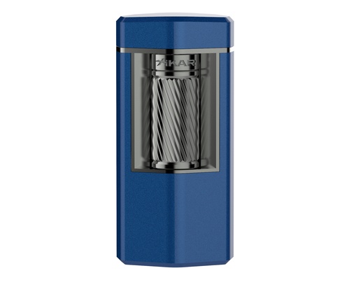 [600BL] Lighter Xikar Meridian Blue Gunmetal