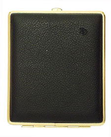 Etui Cigarette VH 812 Cuir Noir Calypso Noir 24ks