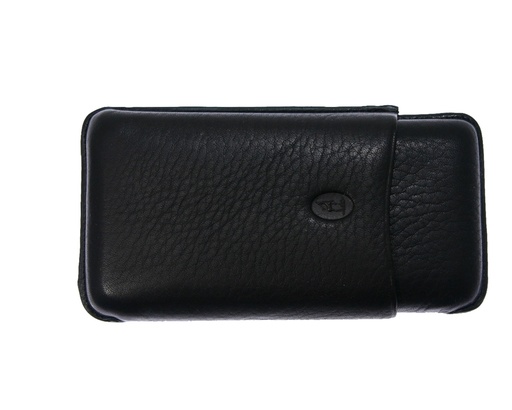 [CF31221N] Cigar Pouch Lecerf Robusto/3 Black