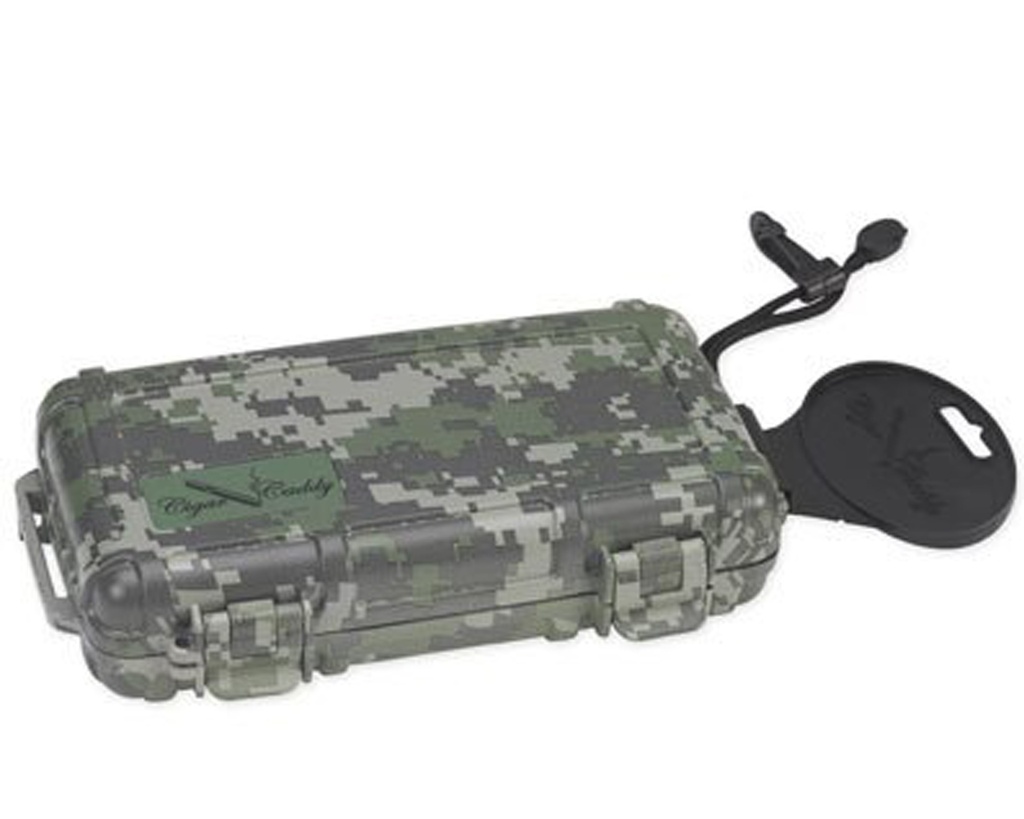 Humidor De Voyage Cigar Caddy Forest Camo 5 Cigares