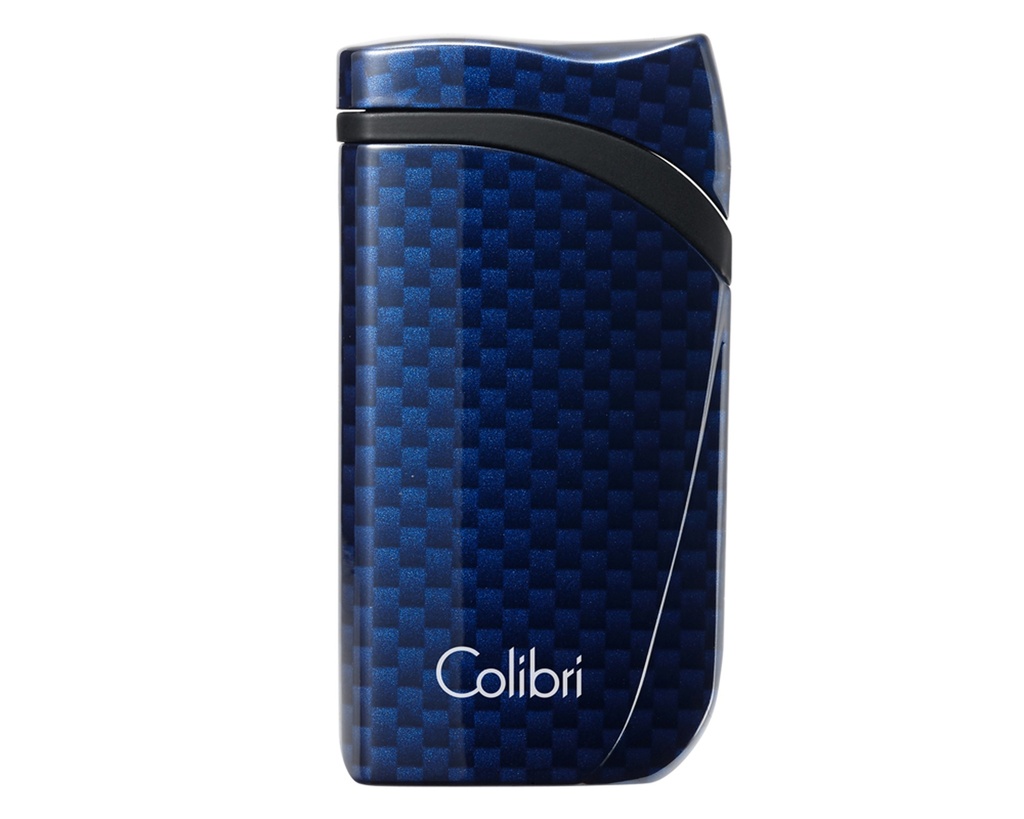 Lighter Colibri Falcon Carbon Fiber Blue