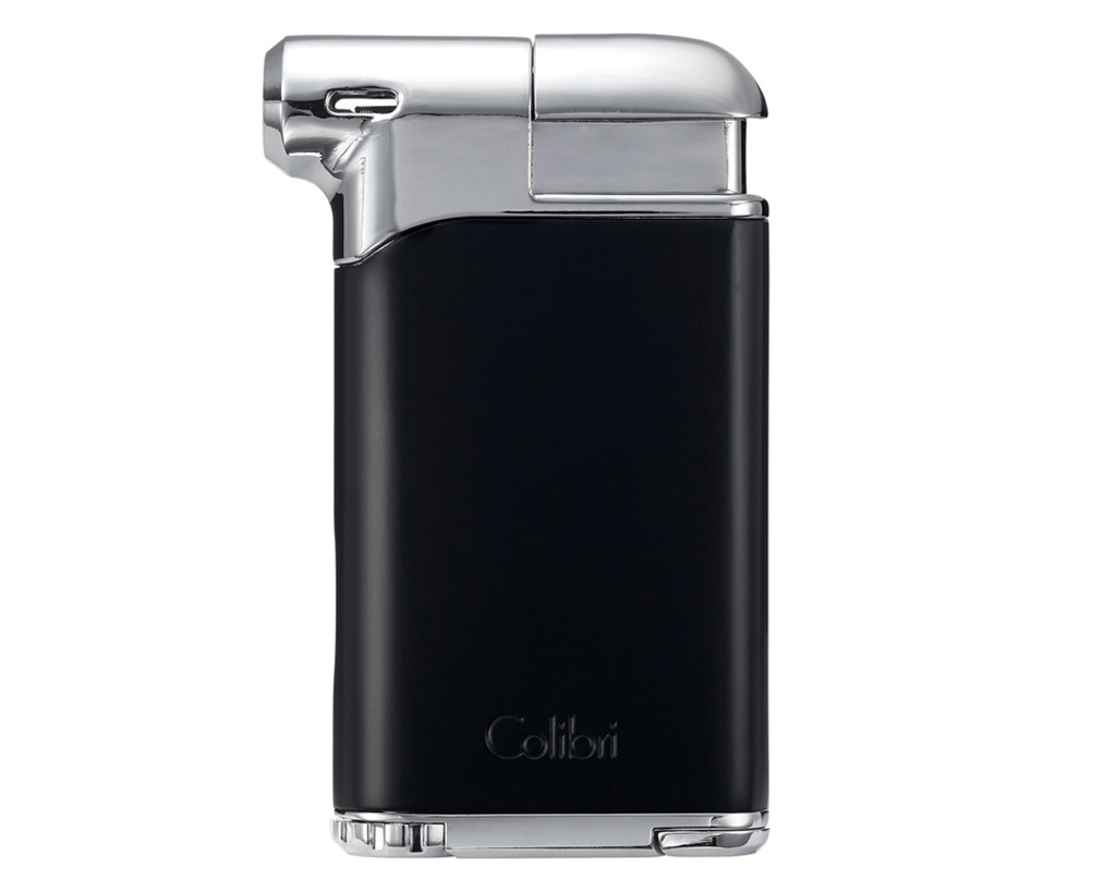 Briquet Colibri Pipe New PacificNoir Chrome