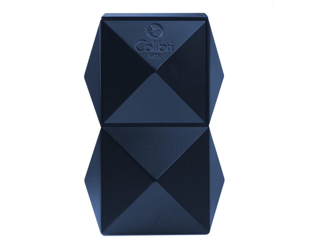 Briquet de Table Colibri Quasar Navy Bleu