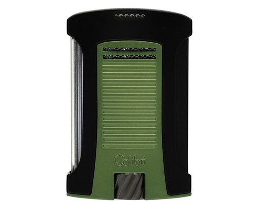 [LI770T14] Lighter Colibri Daytona Black Green