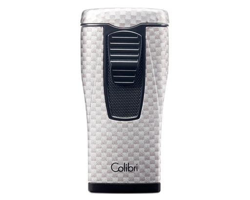 [LI880T11] Briquet Colibri Monaco Carbon Argent