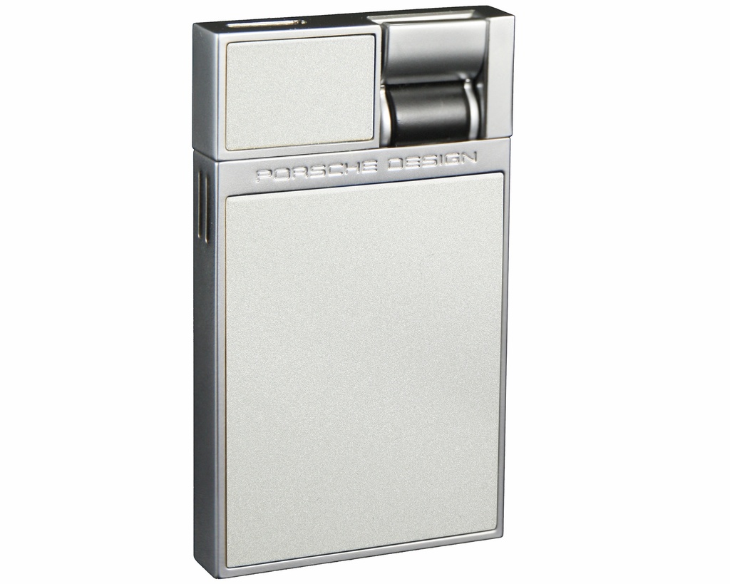 Aansteker Pd Flat Jetflame Zilver
