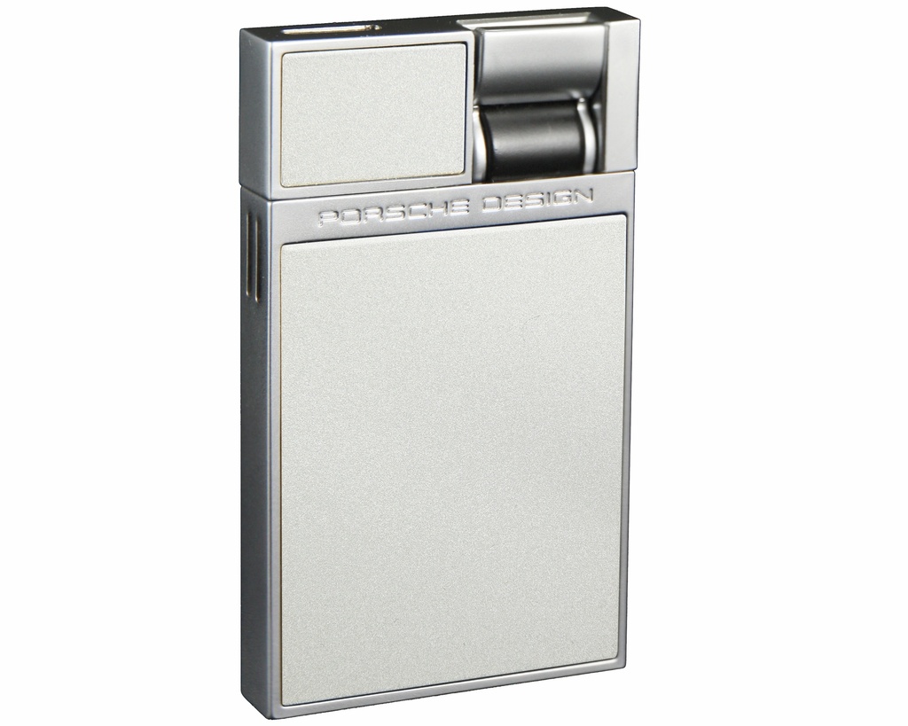 Briquet PD Flat Jetflame Argent