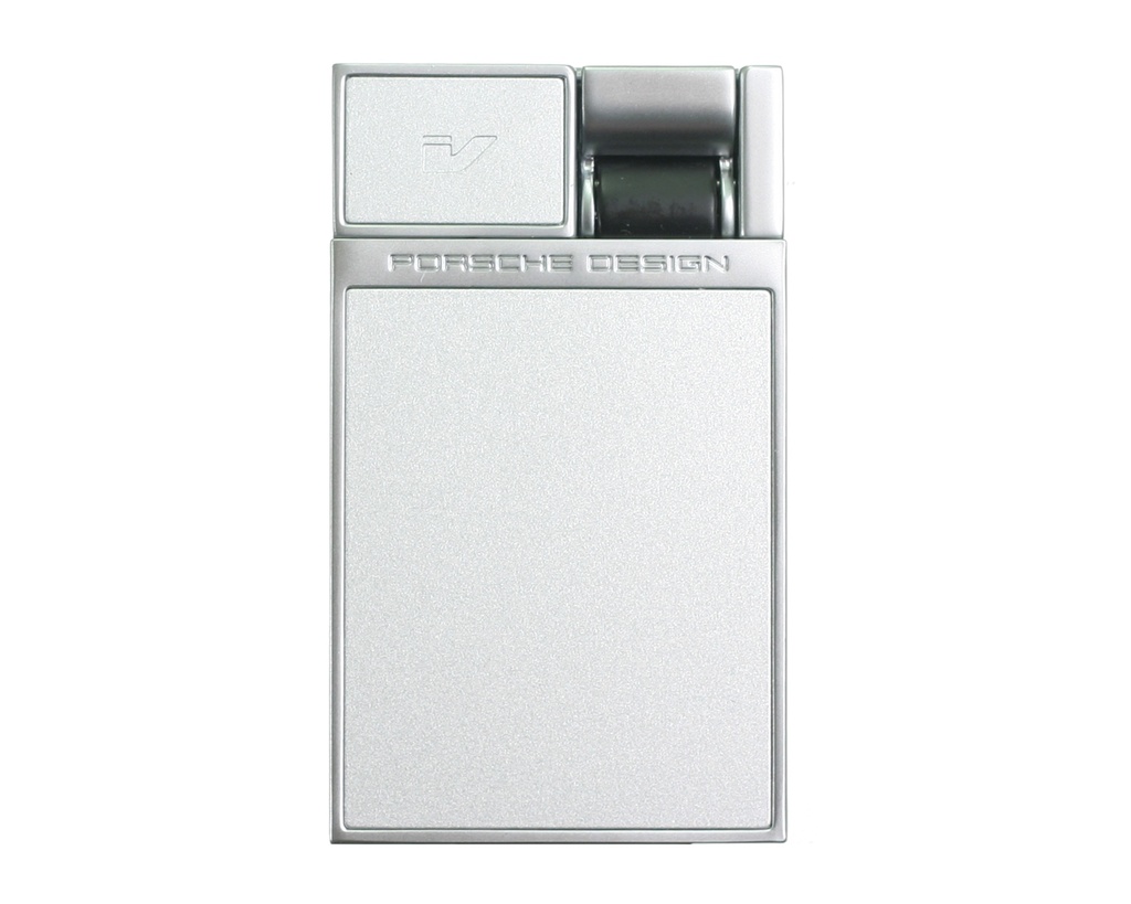 Briquet Pipe Pd Flat Argent