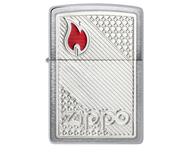 Aansteker Zippo Tiles Emblem Zippo Logo