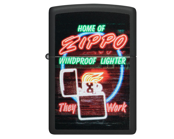 Briquet Zippo Design with Zippo Logo