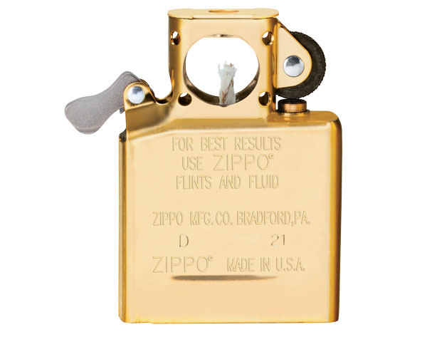 Lighter Zippo Pipe Insert Gold Flashed