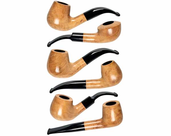 Pipe Jean Claude Natural Polish Assorti 9mm Acrylique