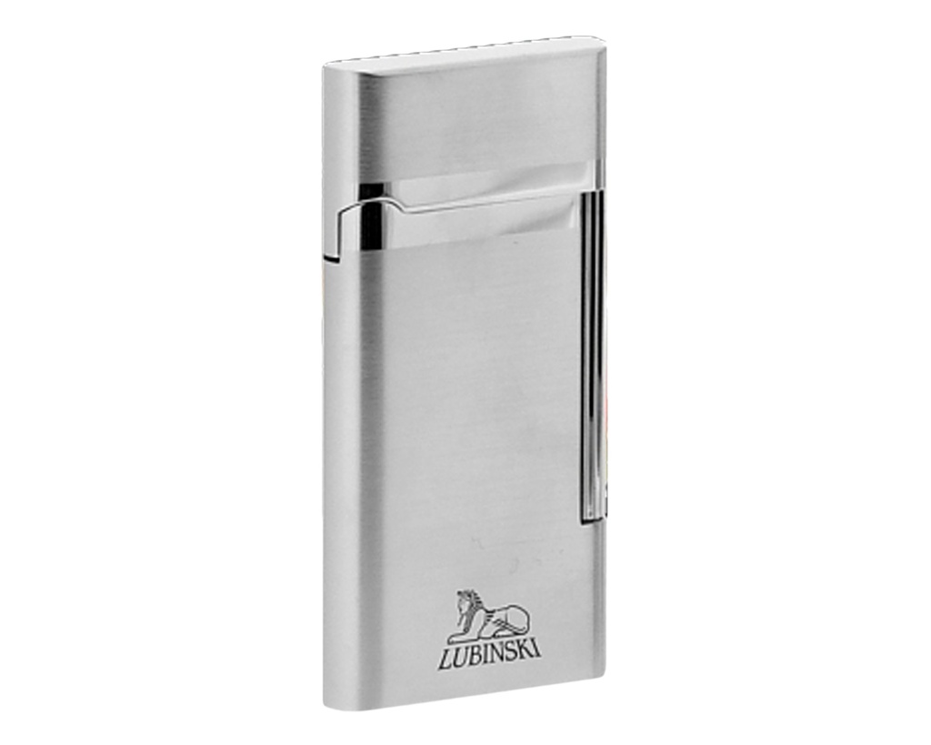 Lighter Lubinski Roma Flint Chrome Satin