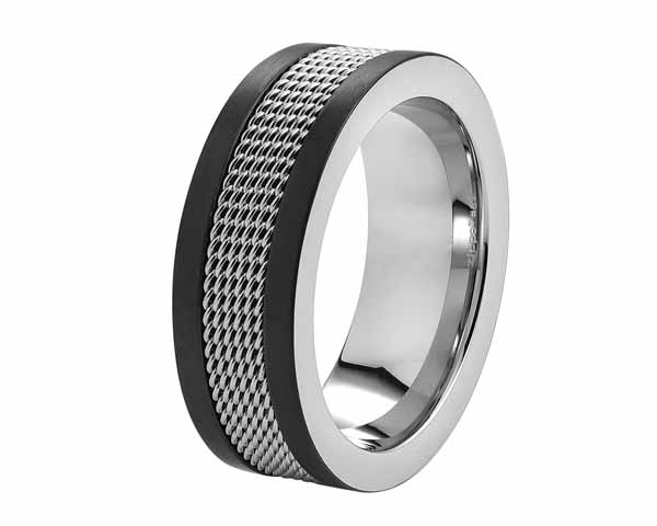 Zippo Mesh Band Ring - 70