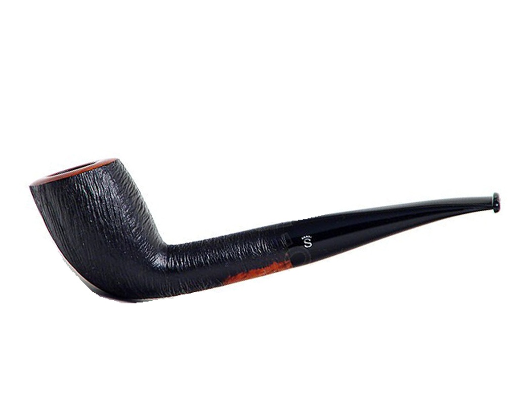 Pijp Stanwell Brushed Black Rustico 7mm 