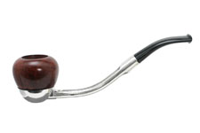 Pipe Falcon Standaard Bent Chrome