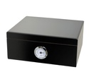 Humidor Set Black 50 Cigars