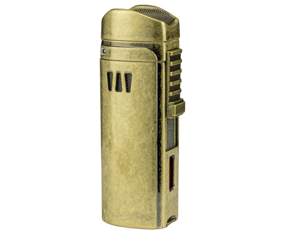 Briquet Passatore 3-Jet Trinidad Messing