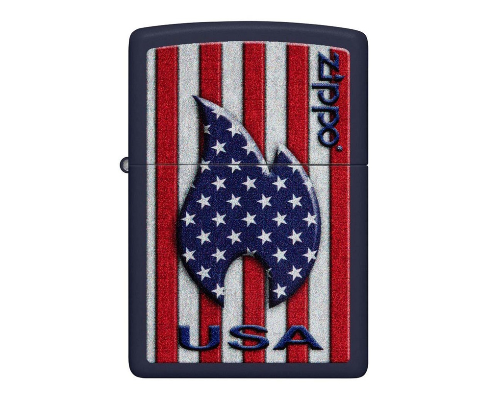 Aansteker Zippo Patriotic Flame Design